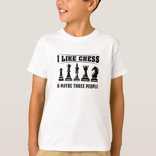Chess - I Like Chess T-Shirt (Front)