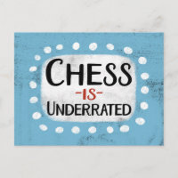 Chess Is Underrated Postcard