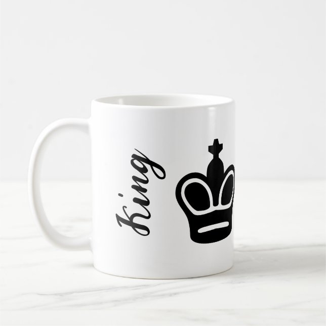 Chess King Coffee Mug (Left)