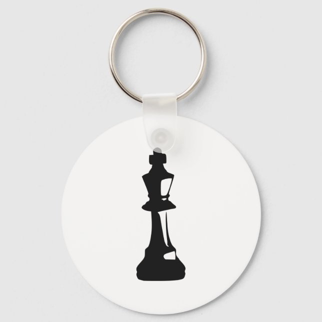 Chess - King Keychain (Front)