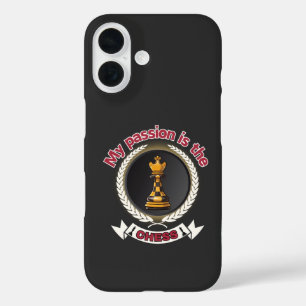 Chess King Laurel Crown Passion Strategy Power iPhone 16 Case