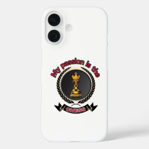 Chess King Laurel Crown Passion Strategy Power iPhone 16 Case