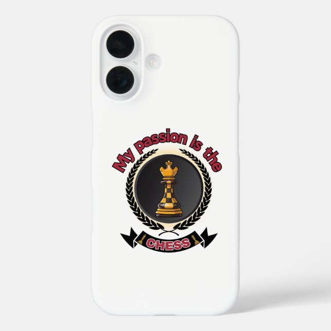 Chess King Laurel Crown Passion Strategy Power Case-Mate iPhone Case (Back)