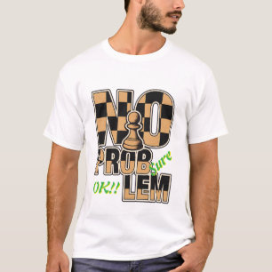 Chess King NO PROBLEM Customizable Men's T-Shirt