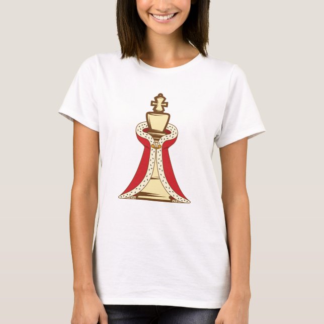 Chess King Piece T-Shirt (Front)