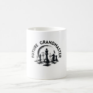 Chess King Strategy Classic Chess Design Coffee Mug