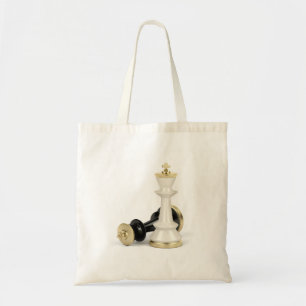 Chess kings tote bag