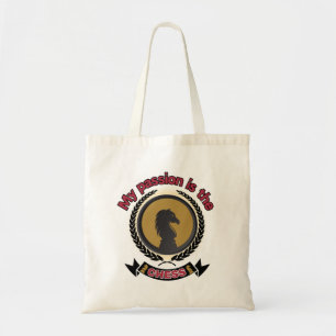 Chess Knight Laurel Crown Passion Strategy T-Shirt Tote Bag