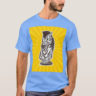 Chess Knight Zebra  T-Shirt