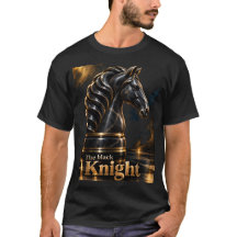 Chess Le Cavalier Noir, T-Shirt