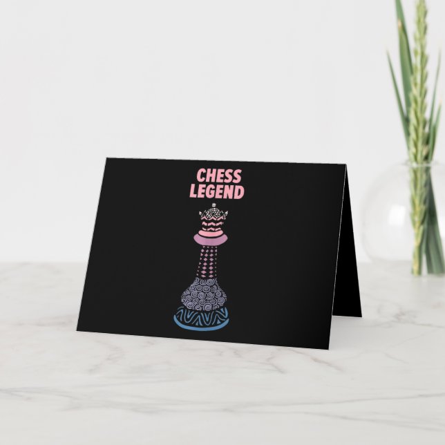 Chess Legend Checkmate Cool Saying Tank Top Card (Front)