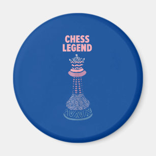 Chess Legend Checkmate Cool Saying Tank Top Magnet