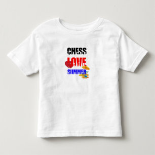 Chess Love Summer Toddler T-shirt