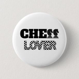 Chess Lover Black Knights Creative Unique Game 2 Inch Round Button