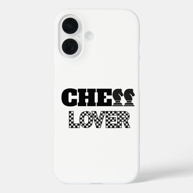 Chess Lover Black Knights Creative Unique Game Case-Mate iPhone Case (Back)
