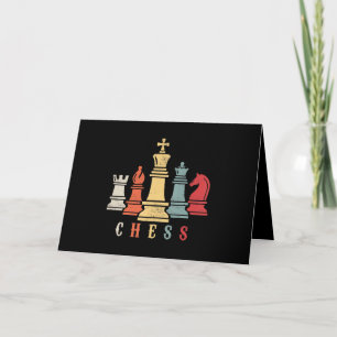 Chess Lover   Chess Set Checkmate Gift Card