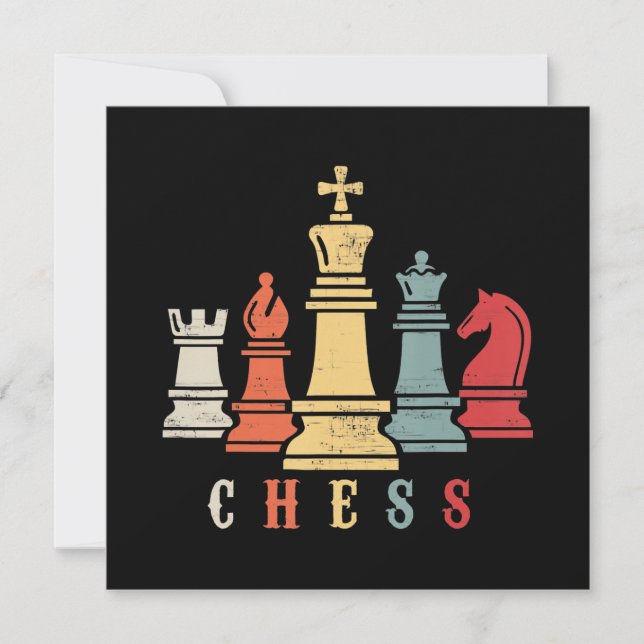 Chess Lover | Chess Set Checkmate Gift Invitation (Front)