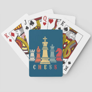 Chess Lover   Chess Set Checkmate Gift Playing Cards