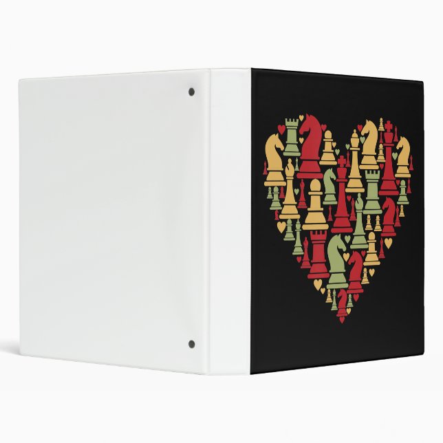 Chess Lover | I Really Love Playing Chess Binder (Background)