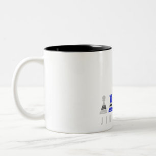 Chess Lover Ive Got Awesome Moves Chess Two-Tone Coffee Mug