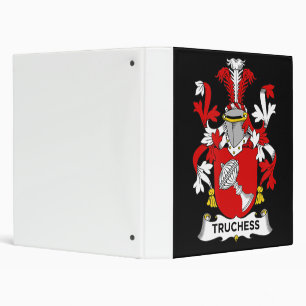 Chess Lover   Truchess Coat of Arms - Family Crest Binder