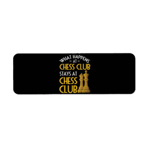 Chess Lover   What Happens At Chess Club Humor