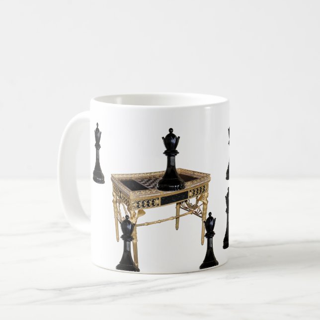 Chess Lover's Ultimate Mug (Front Left)