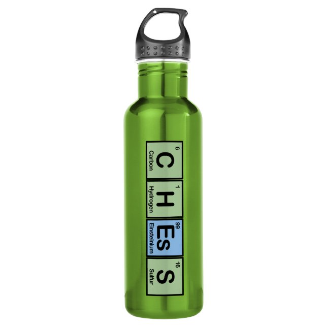 Chess Made of Elements 710 Ml Water Bottle (Front)