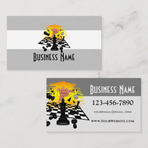Chess Master Business Card