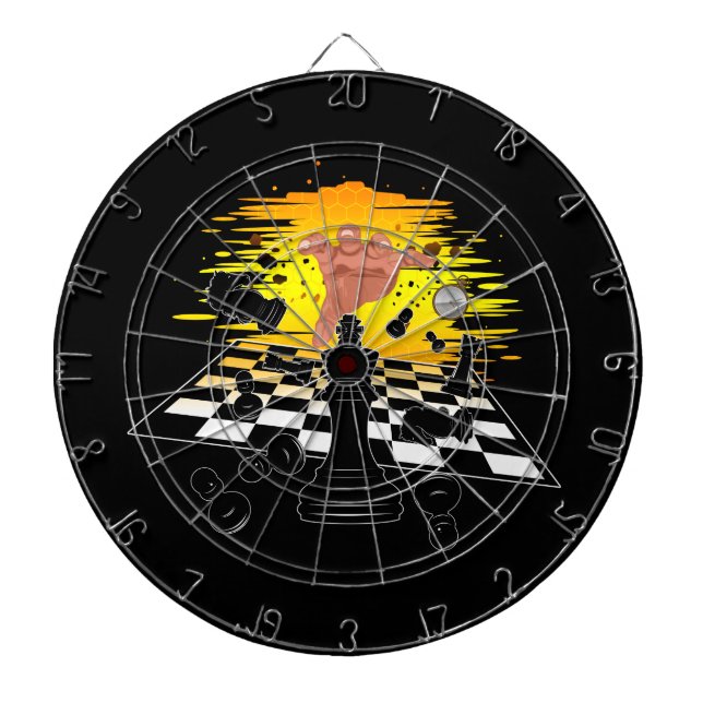 Chess Master  Dartboard (Front)