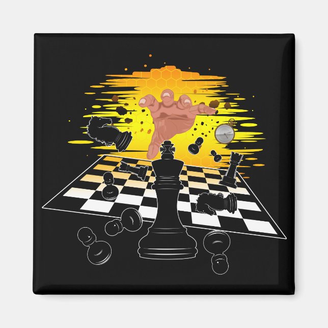 Chess Master Magnet (Front)