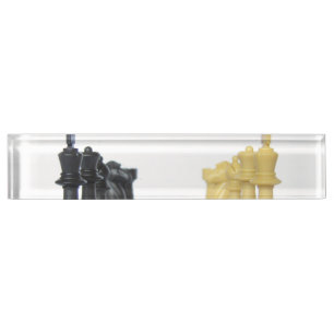 Chess Master Nameplate