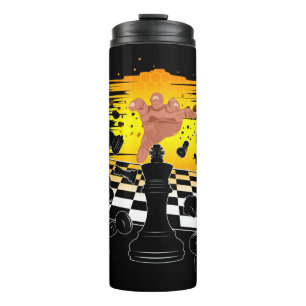 Chess Master Thermal Tumbler
