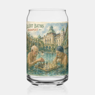 Chess match Gellert Baths Budapest Hungary Can Glass