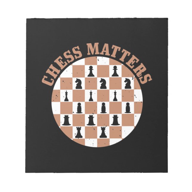 Chess Matters Notepad (Front)