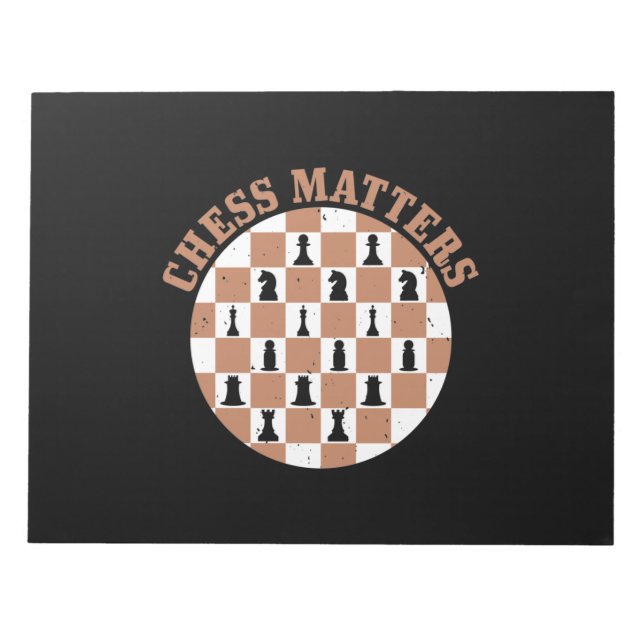 Chess Matters Notepad (Front)