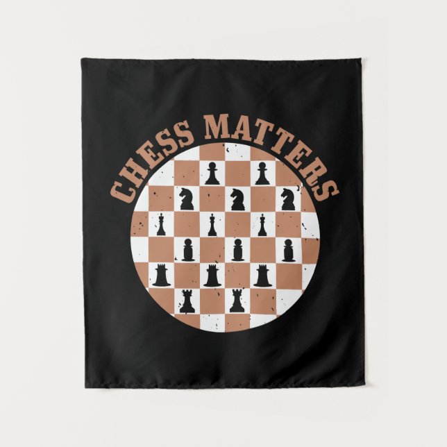 Chess Matters Tapestry (Front)