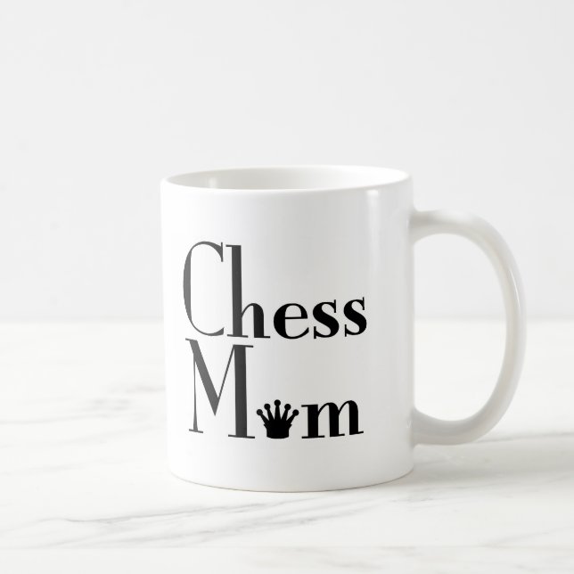 chess Mom Coffee Mug (Right)