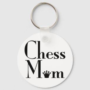 Chess Mom Keychain