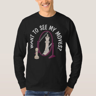 Chess Move Sport Grandmaster Board Game Chess Play T-Shirt
