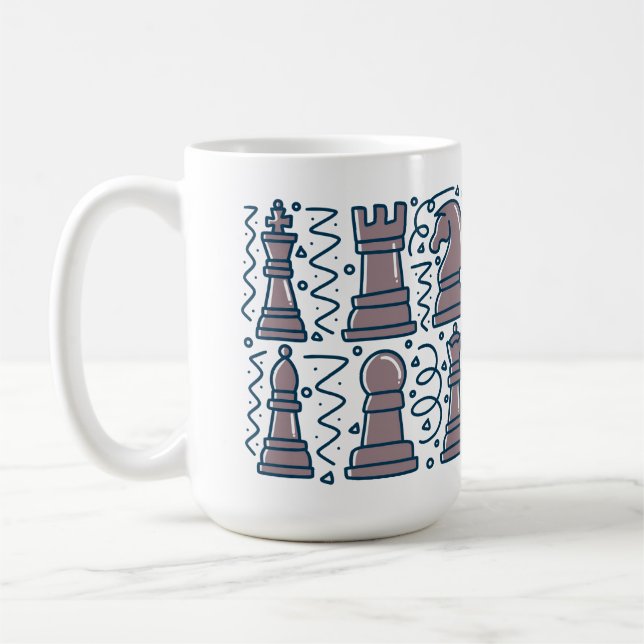 Chess Mug (Left)