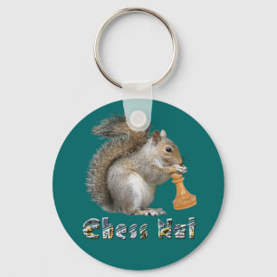 Chess Nut Keychain