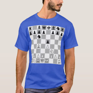Chess Opening Italian Game E4 Player Giuoco Piano T-Shirt