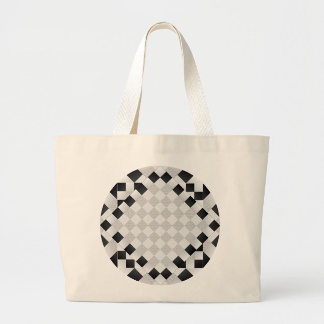 Chess Pad by Kenneth Yoncich Large Tote Bag (Front)