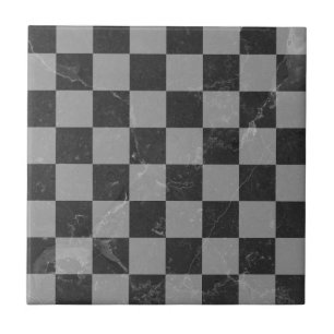 Chess pattern tile
