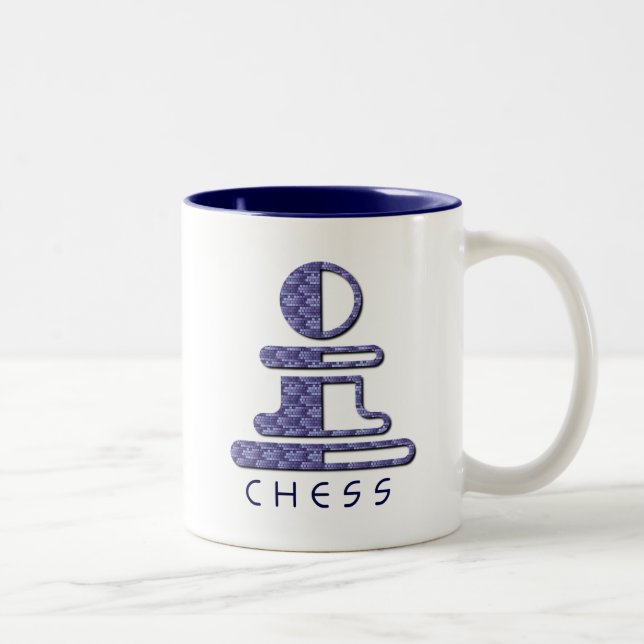 Chess Pawn Design  Mug (Right)