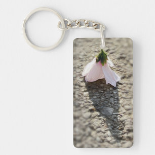 Chess pawn flower keychain