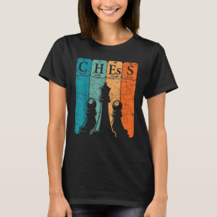 Chess Periodic Table Elements Nerd Chess Player Vi T-Shirt