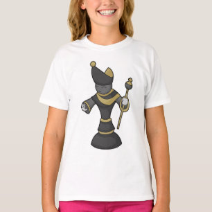 Chess piece Bishop Staff Chess T-Shirt