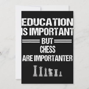 Chess Piece Education Humour Sarcastic Funny Chris Thank You Card